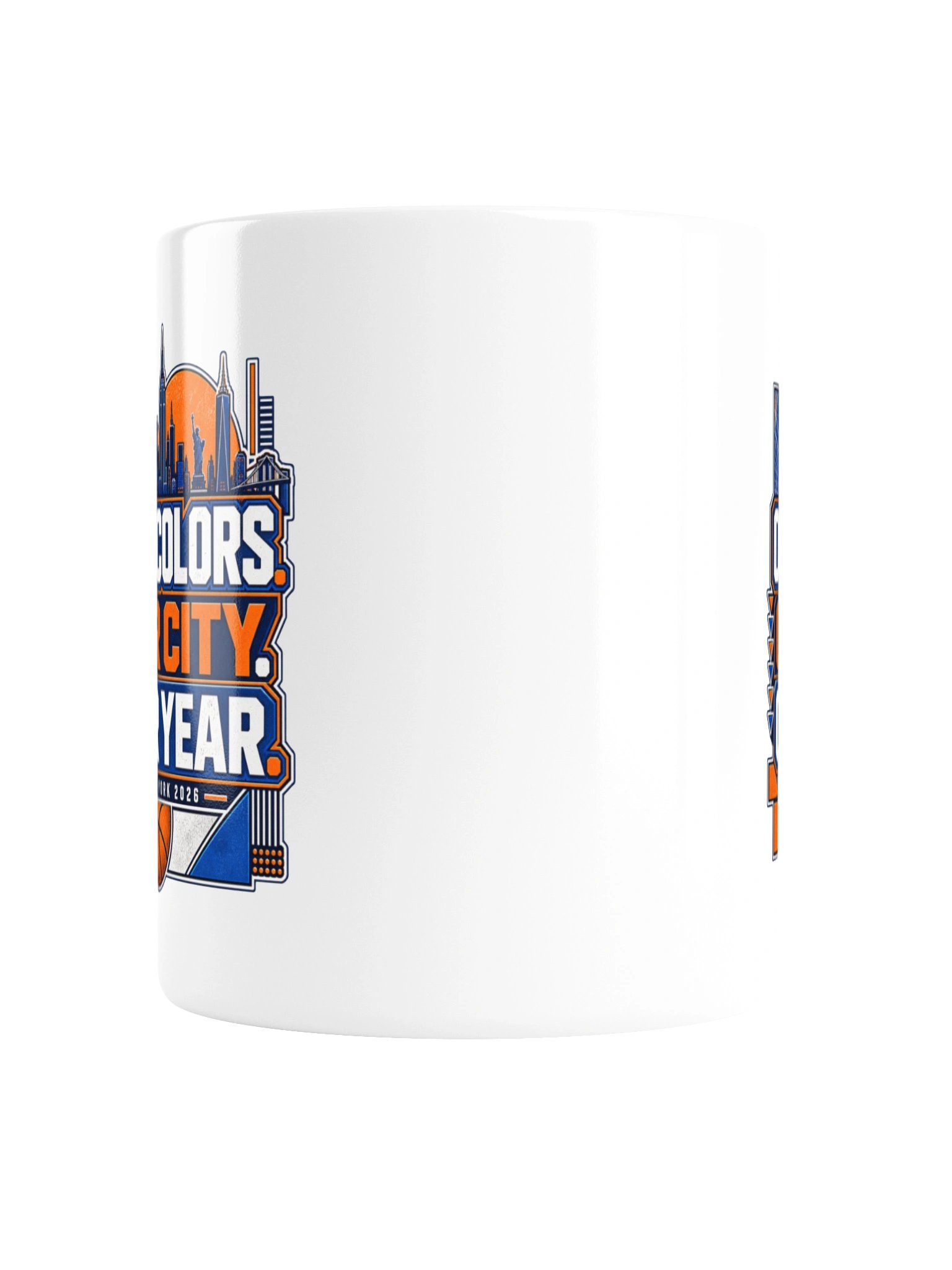 Our Colors. Our City. Our Year. - New York Basketball Champions 2026 - Mug product image (5)