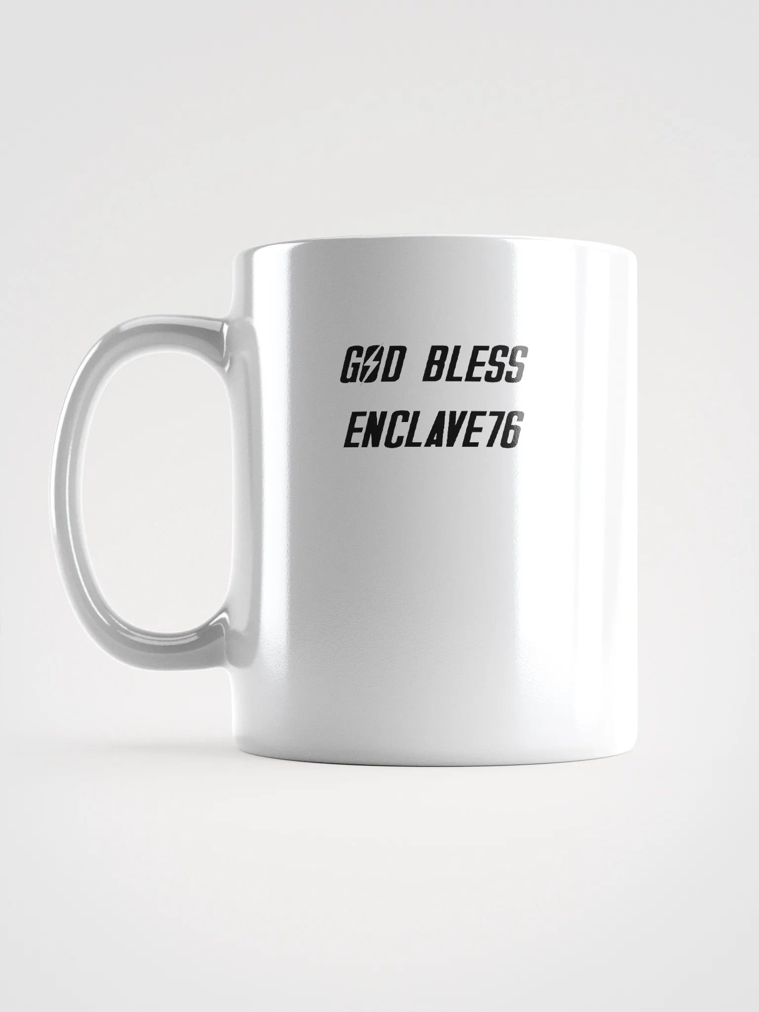 Enclave76 White Glossy Mug product image (4)