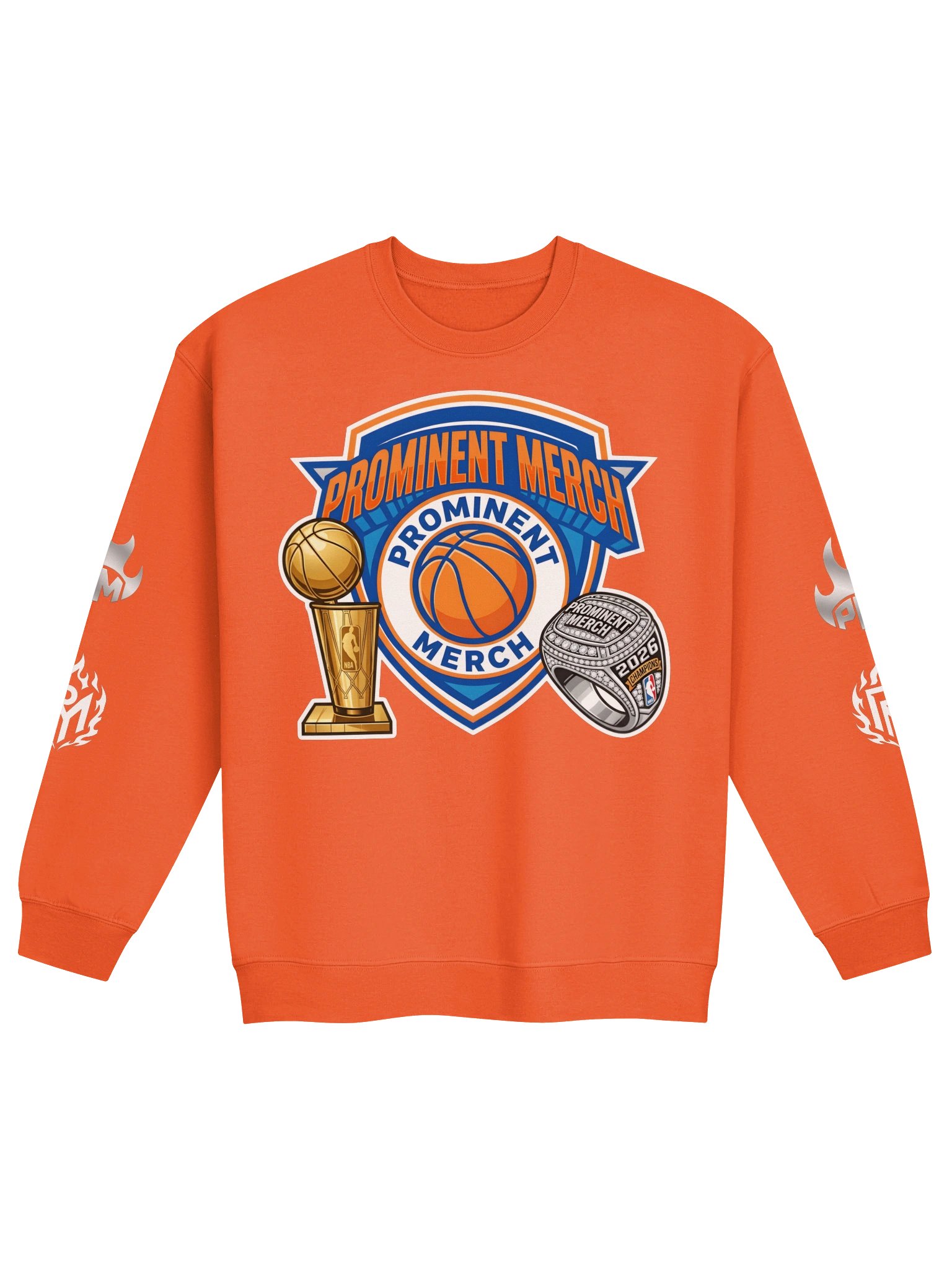 Unisex Prominent Merch /NY Knicks Basketball Champion Crewneck(Limited Edition) product image (1)