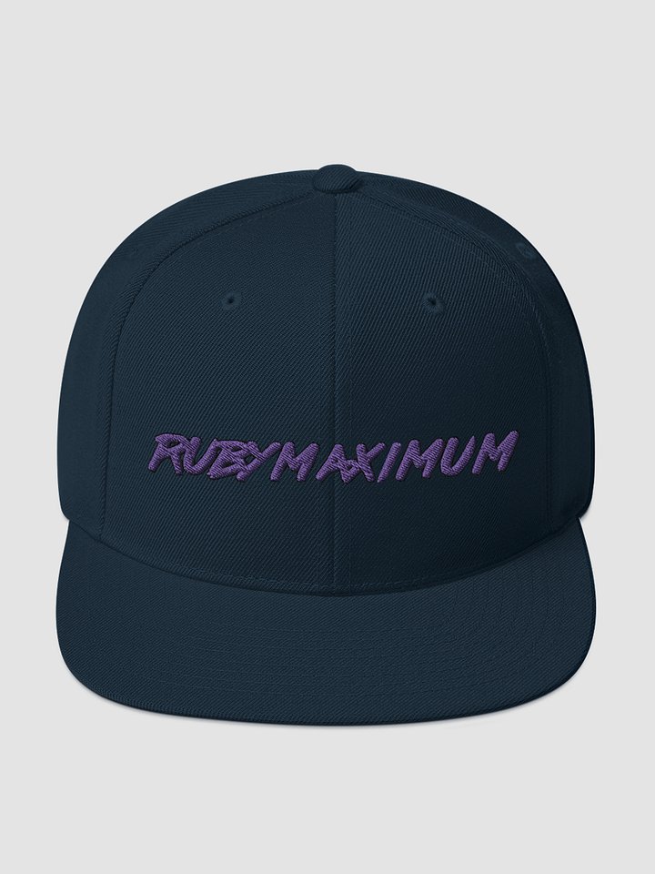 RubyMaximum Wool Blend Snapback product image (1)