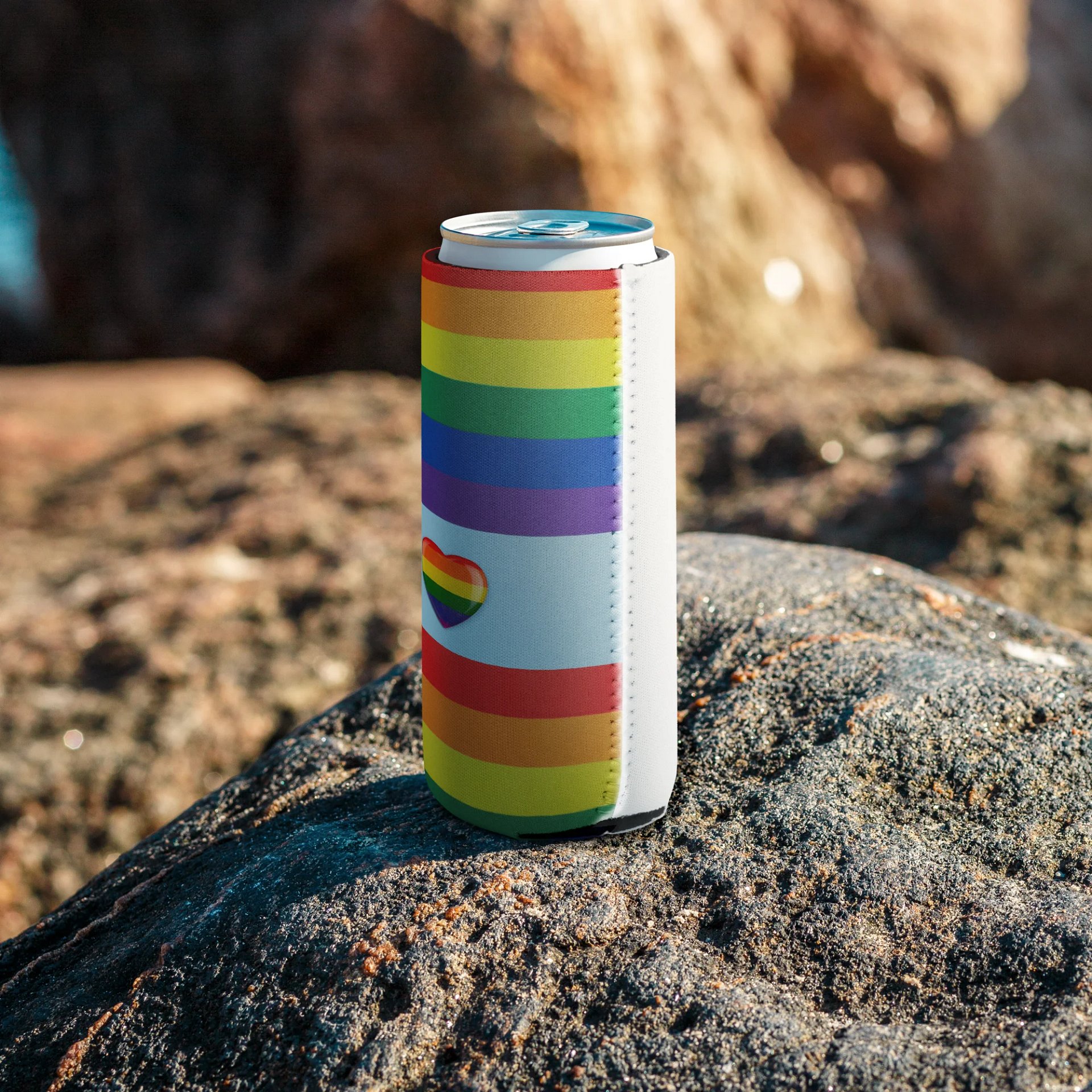 Pride Heart Can Cooler product image (7)