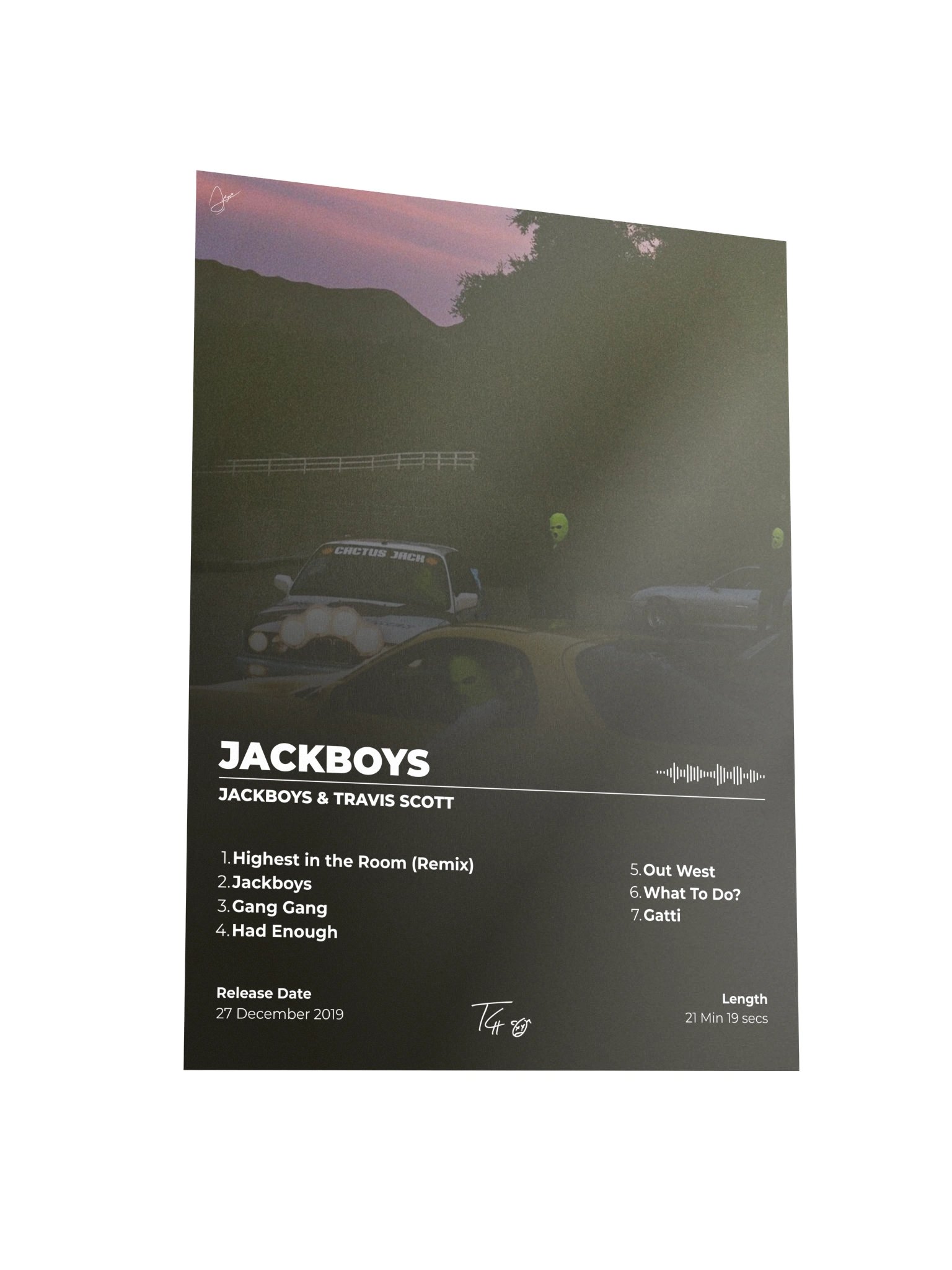 JACKBOYS Album Cover Poster product image (5)