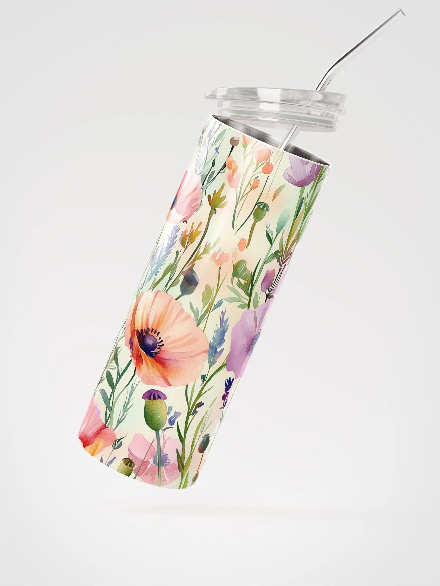 Wild Bloom Stainless Steel Tumbler product image (2)