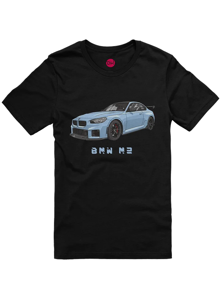Zandvoort Blue BMW M2 Shirt (Retro, Sketch, Silhouette) product image (4)