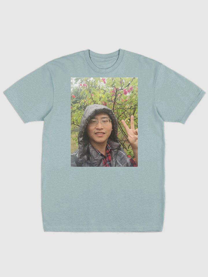 Cotton Heritage Men's Premium Heavyweight Tee: rainy day product image (3)
