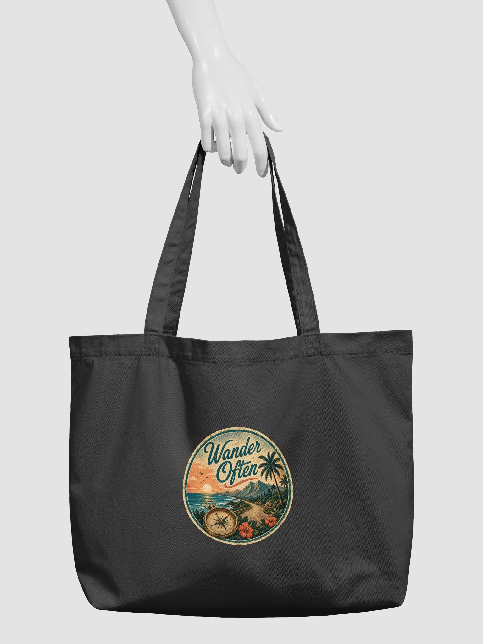 Wander Often™ Eco Canvas Tote Bag product image (3)