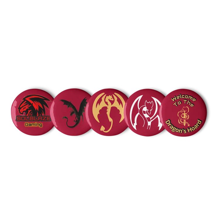 Solblaze Gaming Pin Set product image (2)