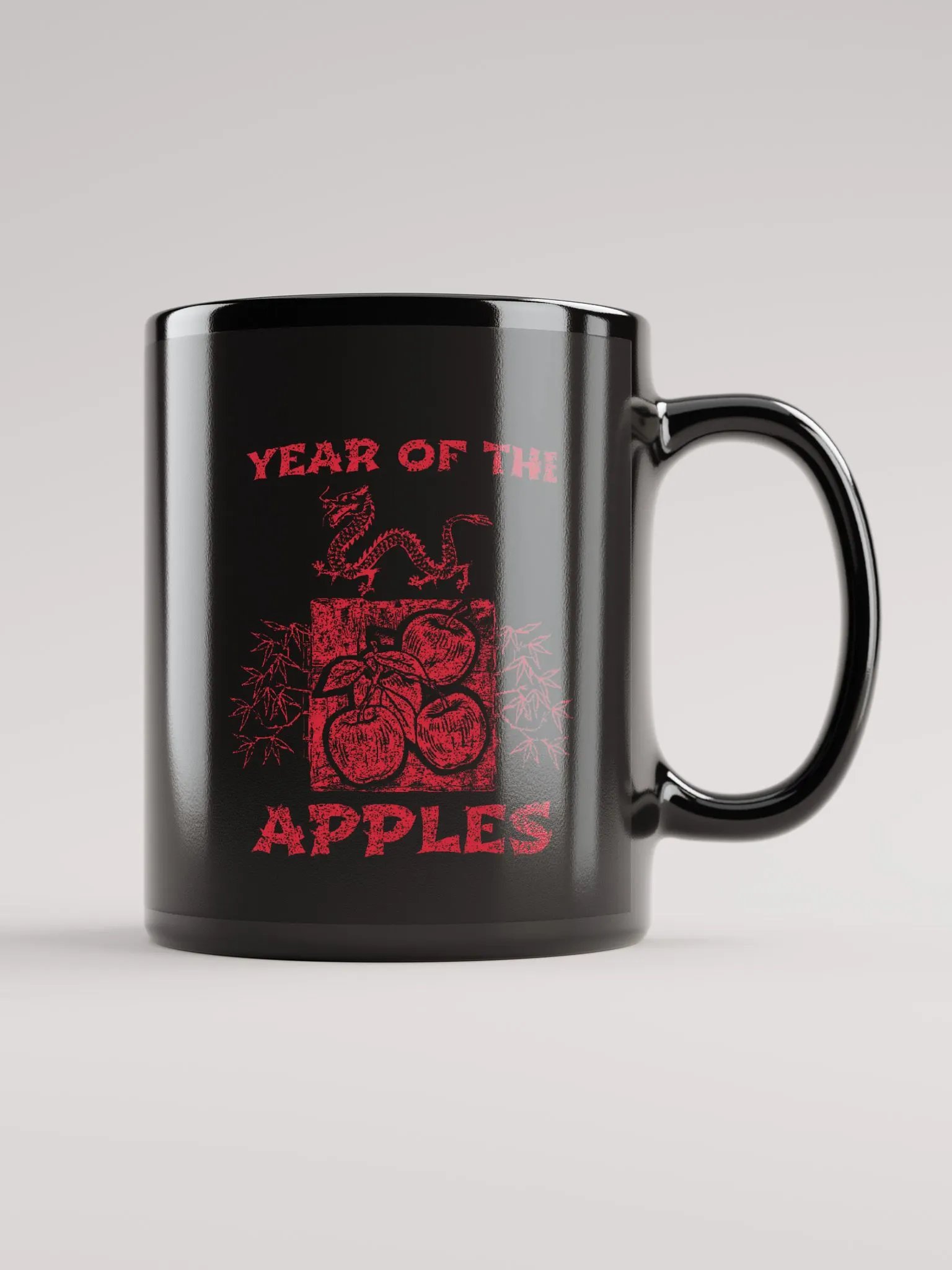 Year Of The Apples | Black Mug product image (1)