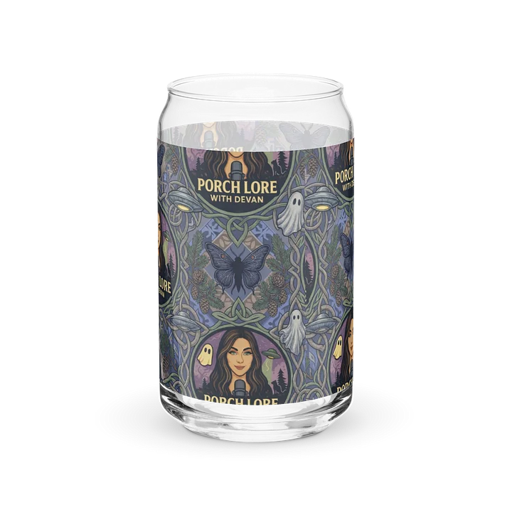 PORCH LORE DEVAN PERIWINKLE MOTH CAN-SHAPED GLASS product image (1)