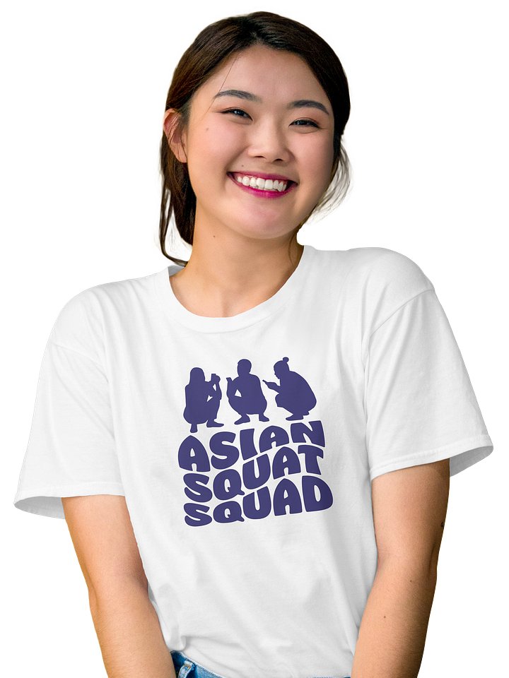 ASIAN SQUAT SQUAD Unisex T-shirt product image (2)