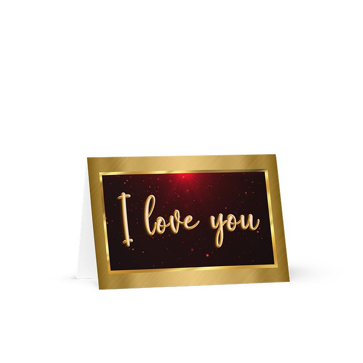 I Love You Card! product image (1)