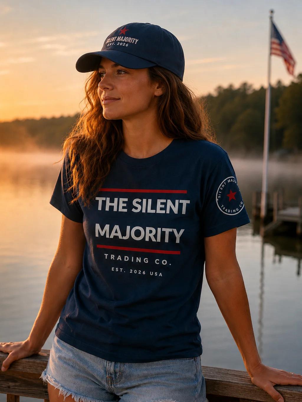 Silent Majority Dad Hat product image (1)