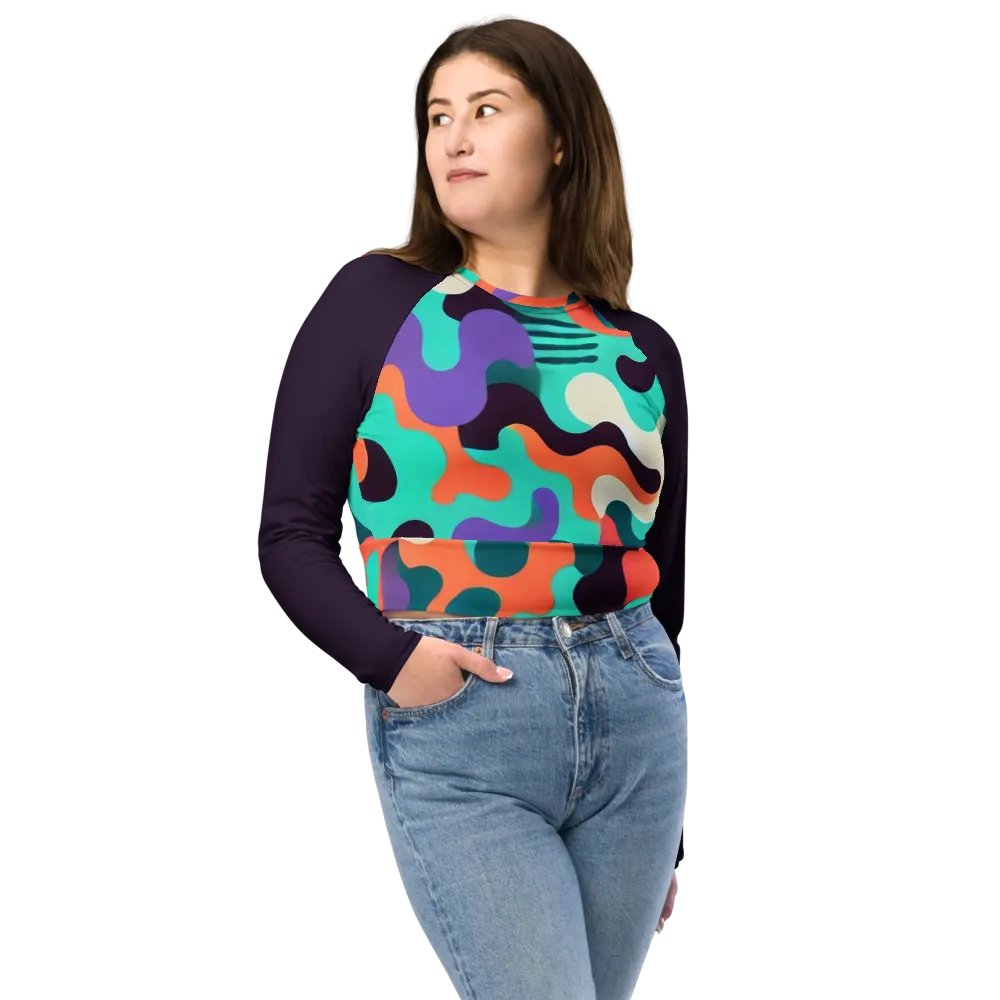 The Kalyn Cropped Rash Guard product image (1)