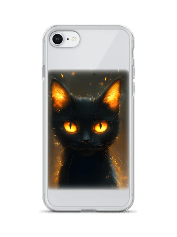 iPhone case with Fire Cat product image (8)