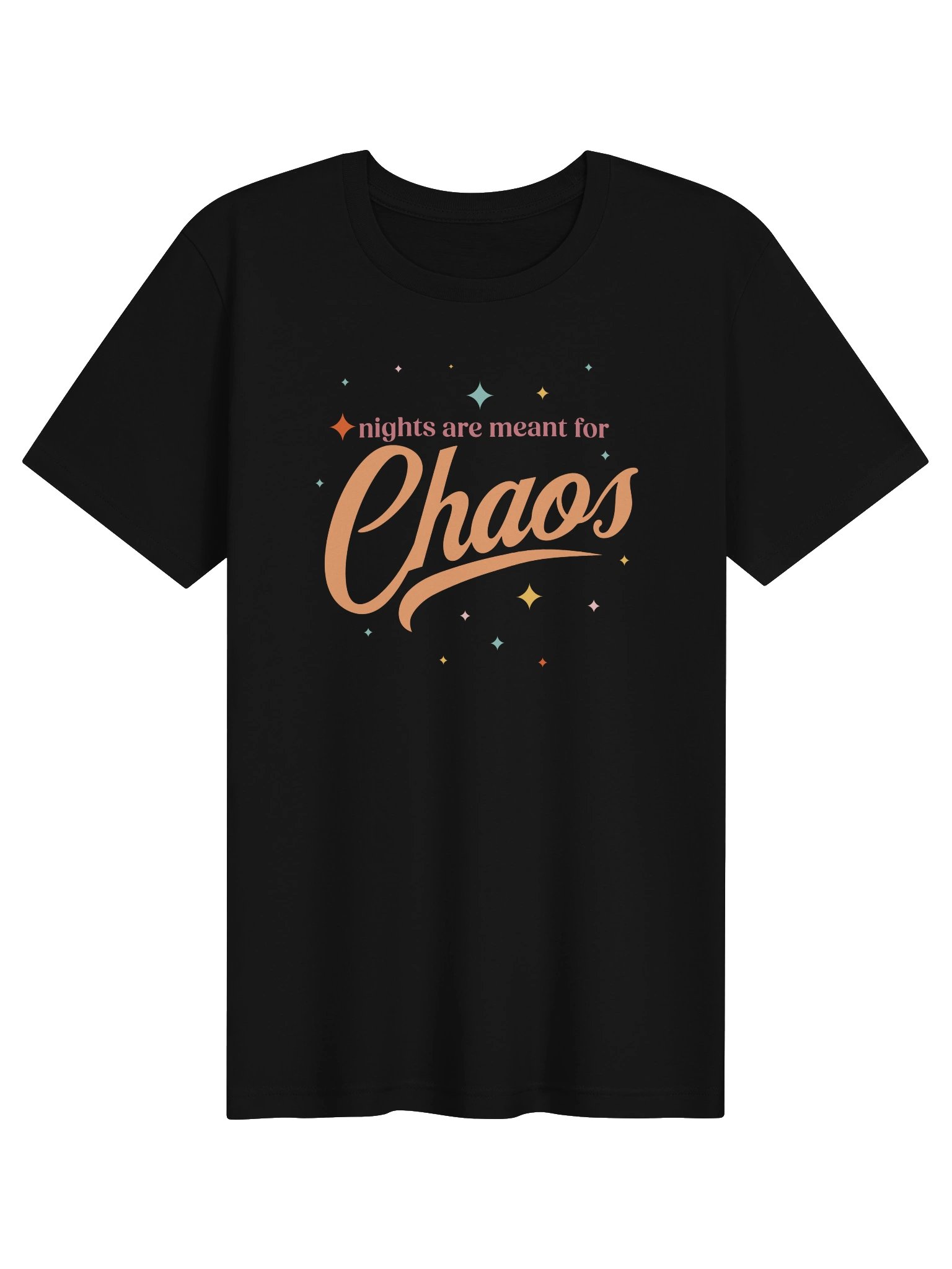 Nights Are Meant For Chaos T-shirt (Color) product image (1)