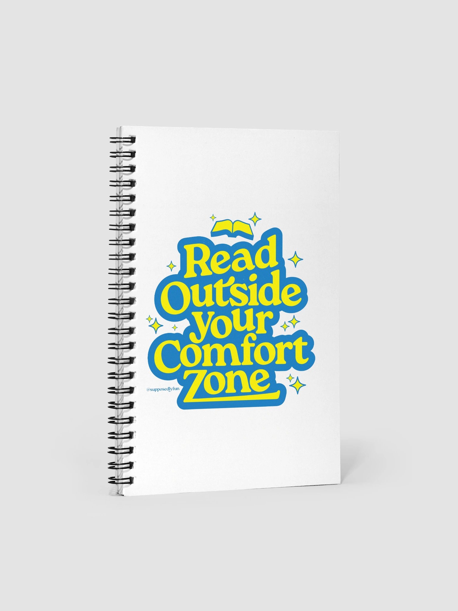 Read Outside Your Comfort Zone Notebook product image (1)