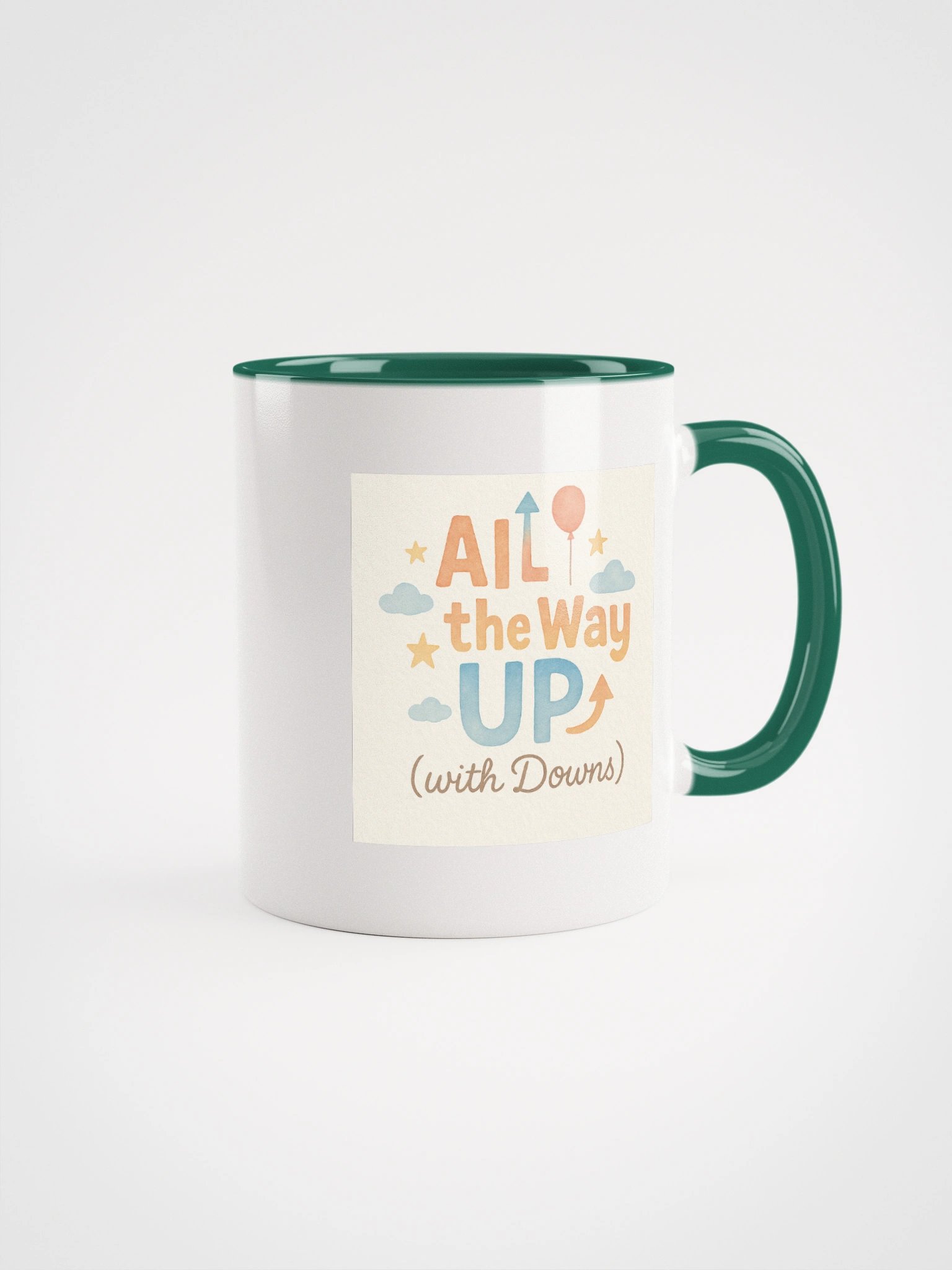 All the Way Up (with Downs) Ceramic Mug product image (5)
