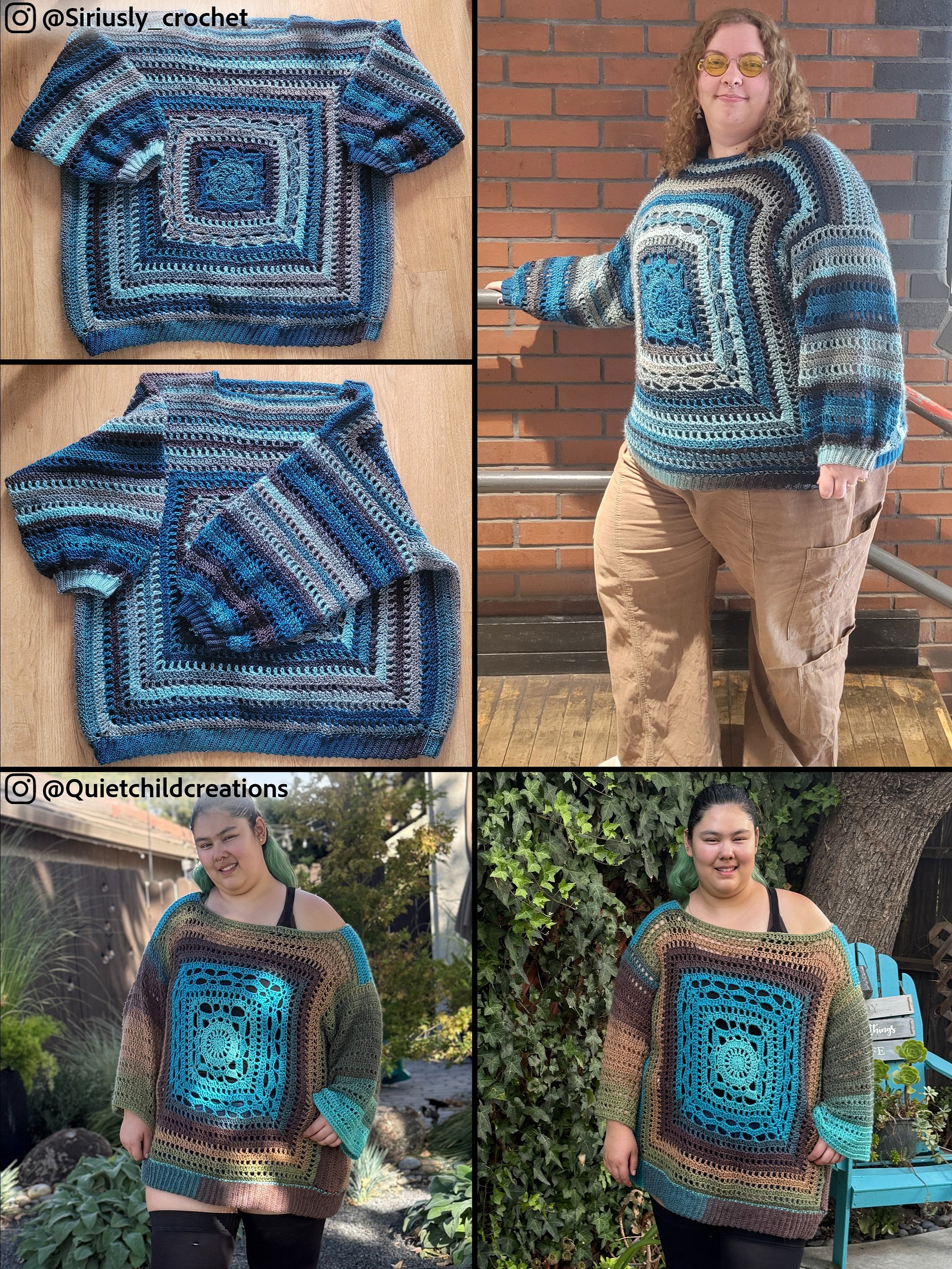 Whimsy Willow Sweater - Crochet Pattern product image (8)