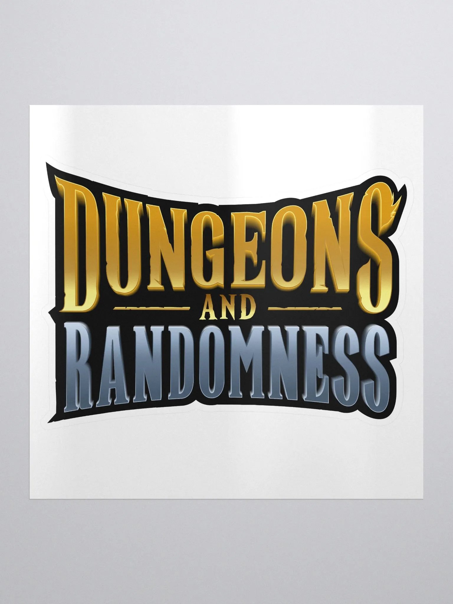 D&R Logo Stickers product image (1)