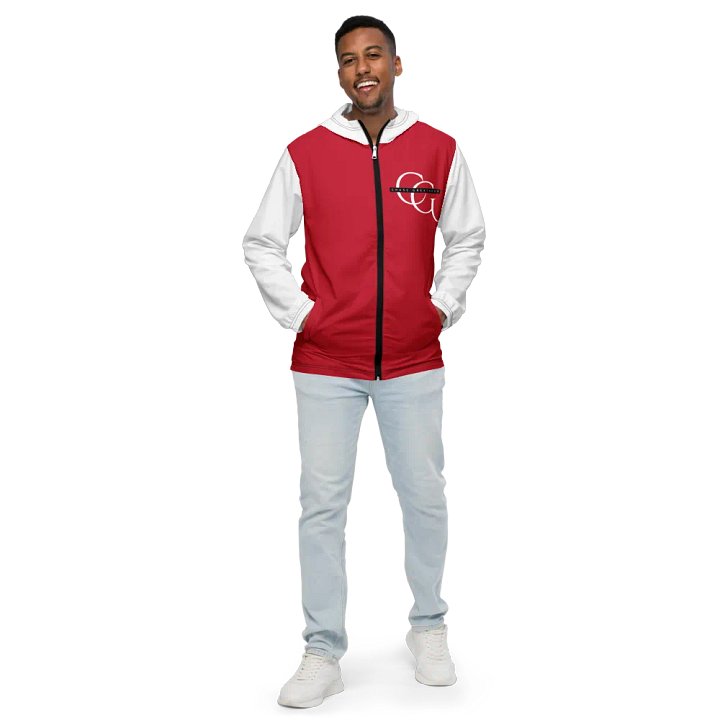 CG Red Windbreaker White Sleeves product image (1)