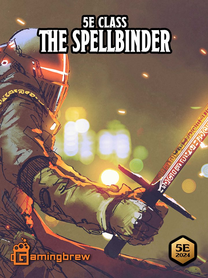 Spellbinder 5E & 5.5E Class product image (1)
