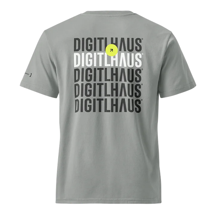 DigitlHaus Stacked T-Shirt - Grey Acid Wash product image (1)