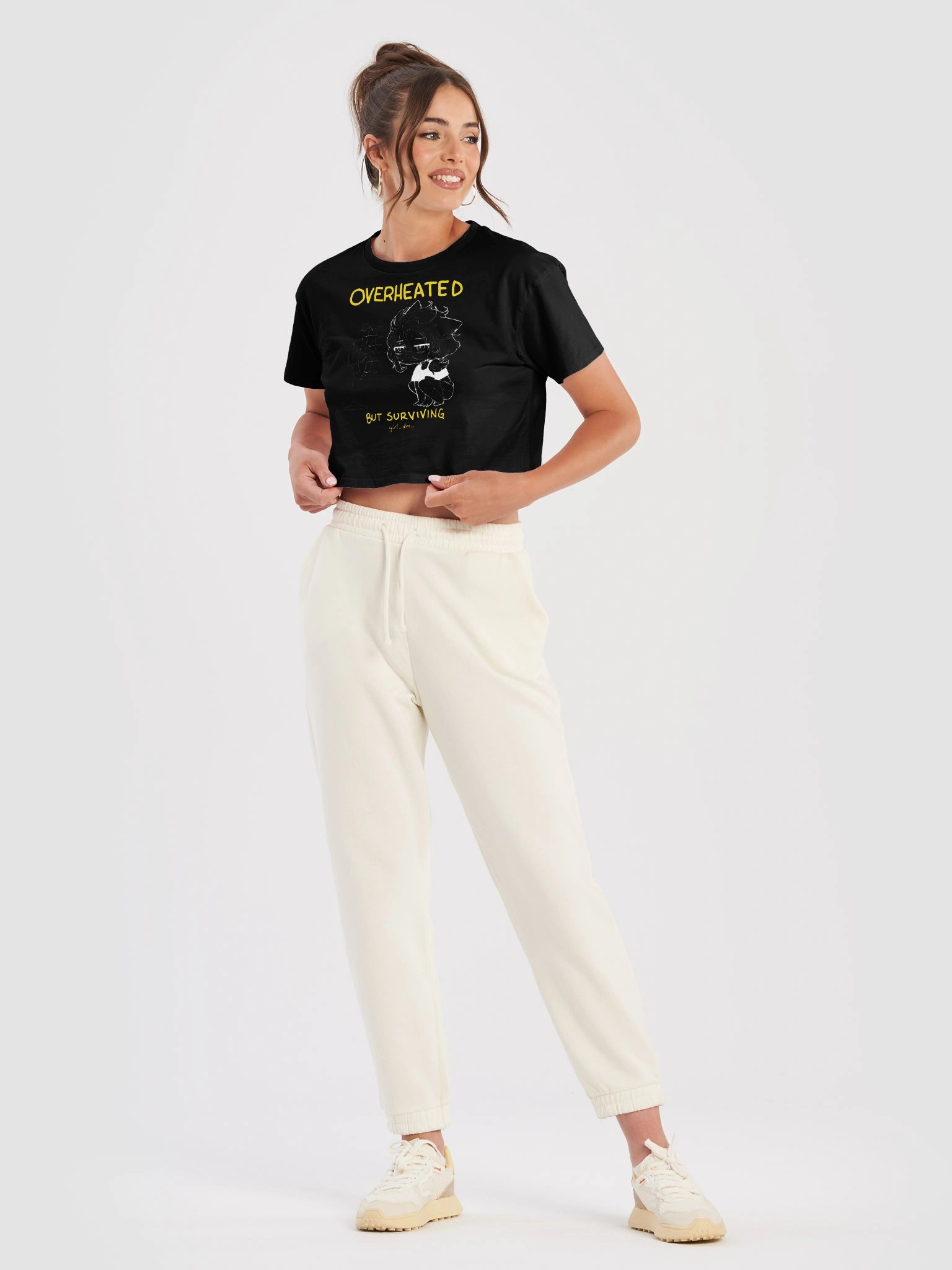 Overheated Dark Crop Top product image (3)