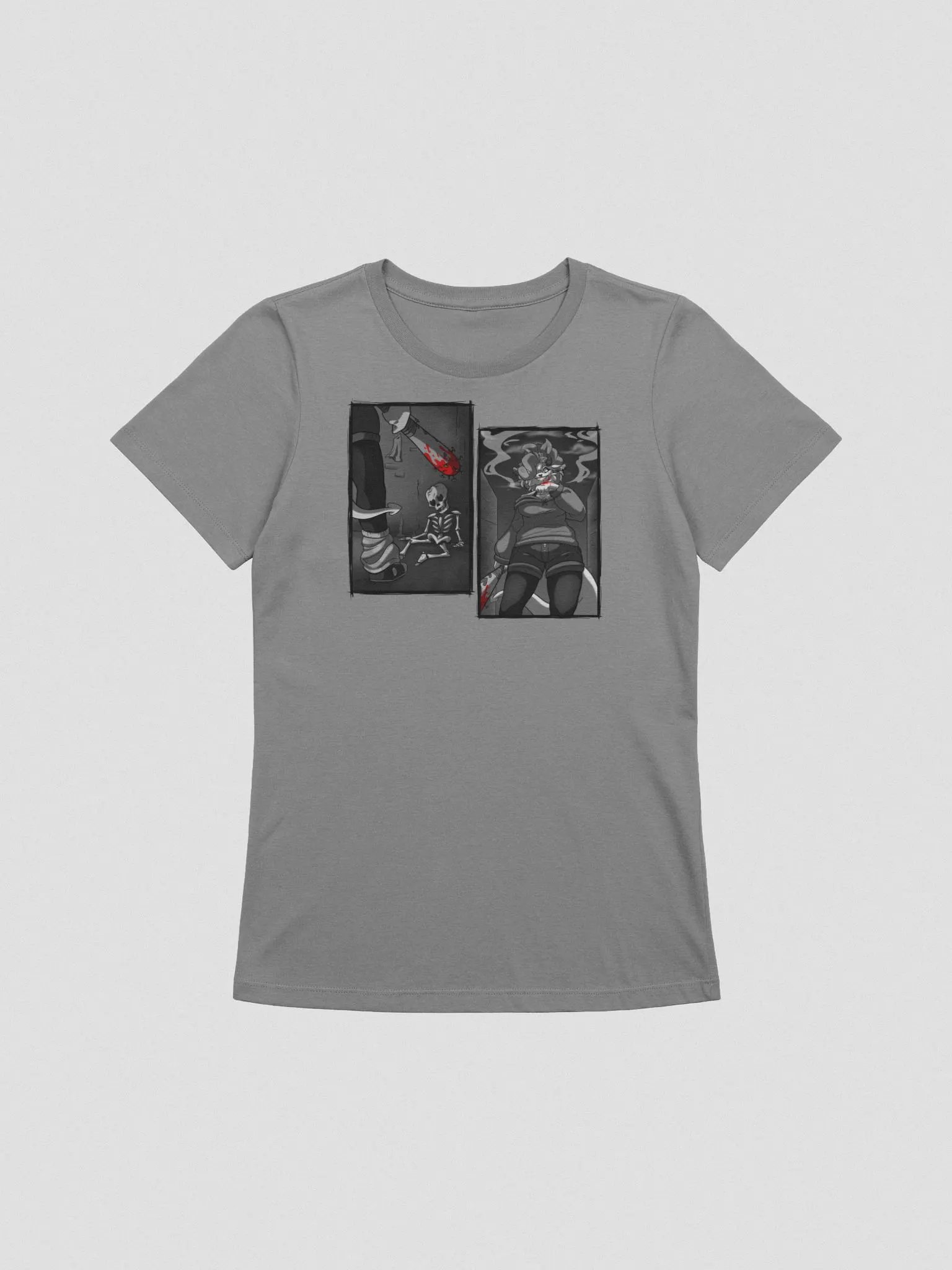 Sketchy's Scuffle | Manga Panel Tee product image (3)