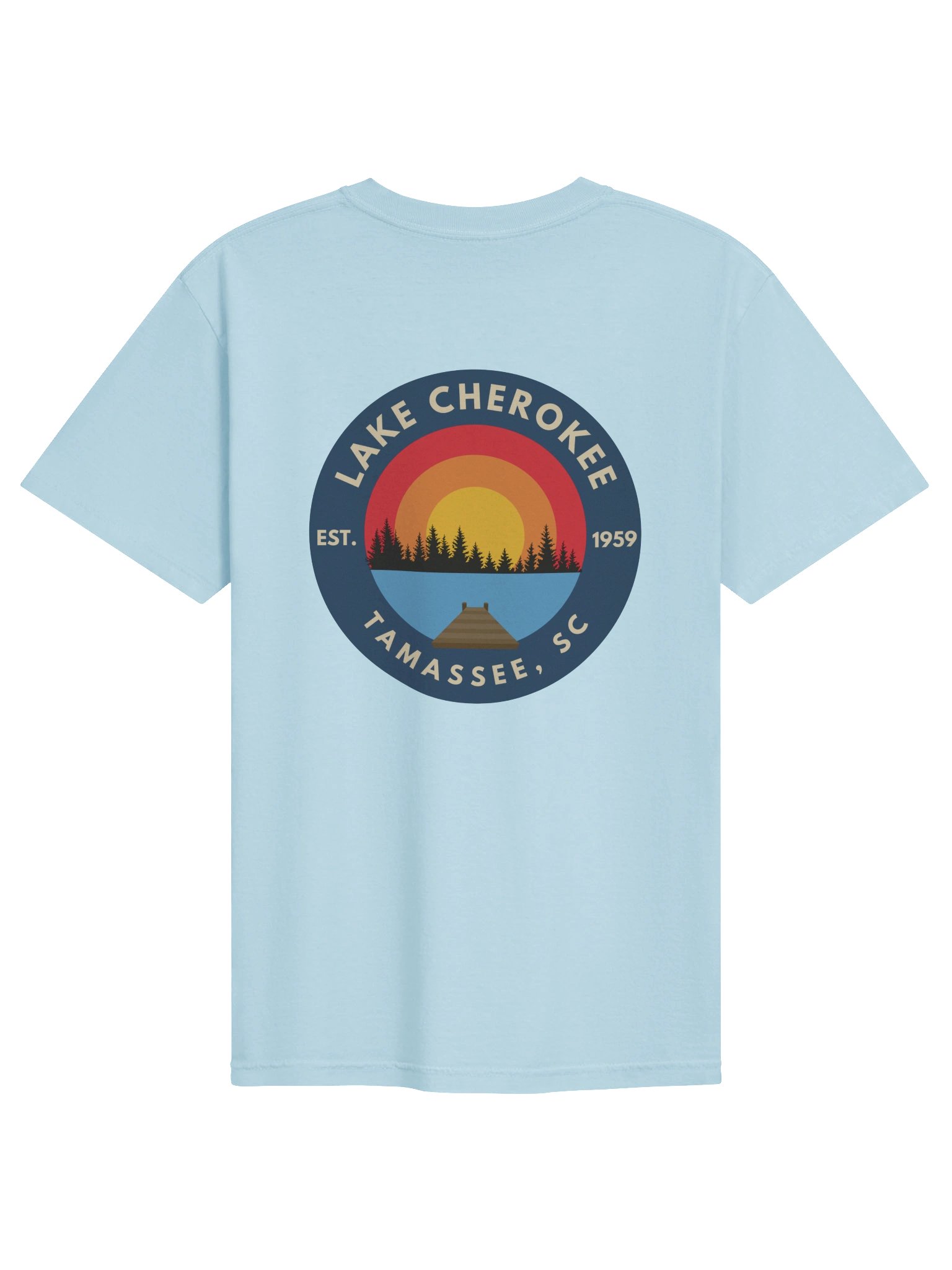 Lake Cherokee Sunset Tee product image (1)