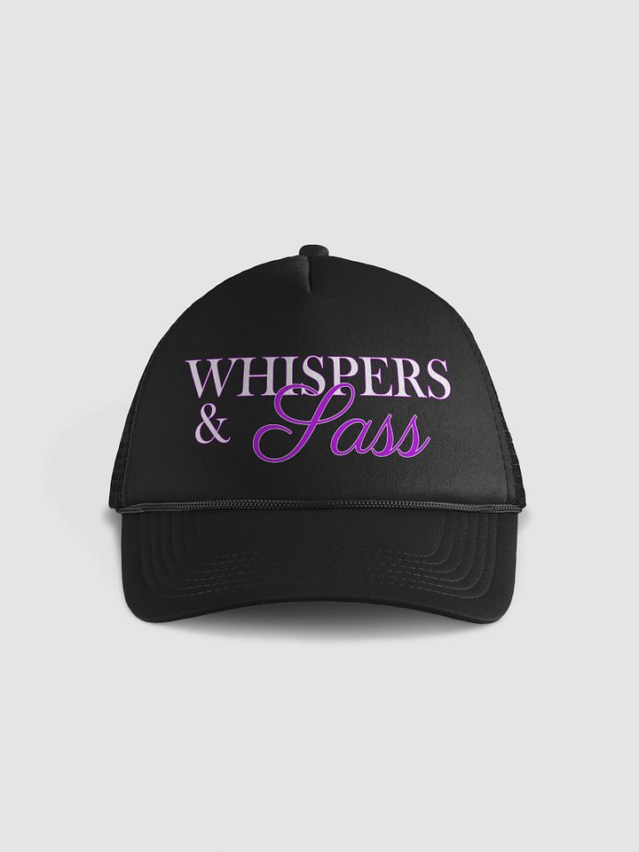 Whispers & Sass Trucker Hat product image (1)
