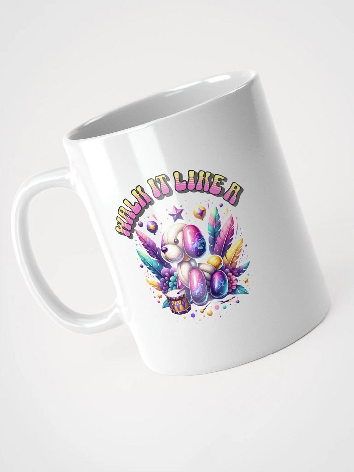 Walk It Like A Dog Kaleidoscopic Balloon Mug product image (2)