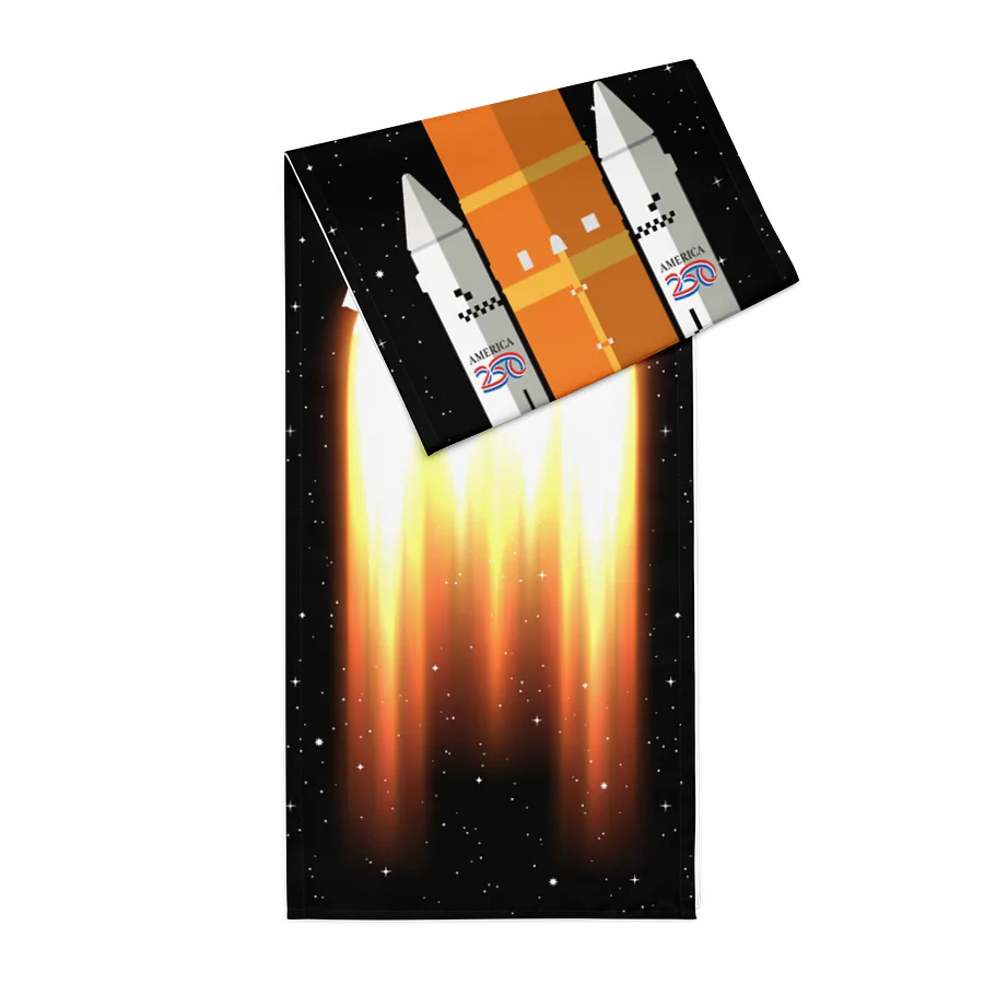 Artemis SLS Rocket Table Runner Image 2