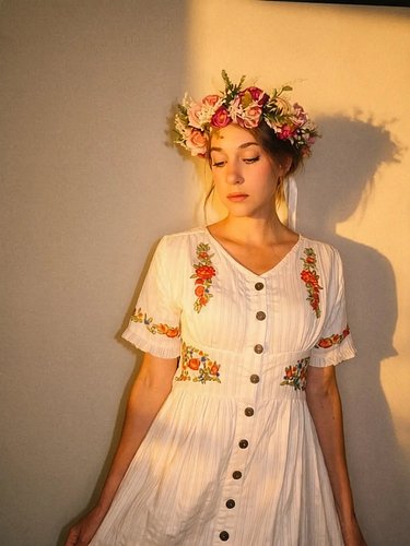 I know I was portraying a character from one of the most insane psychological horror movies I've ever seen (Midsommar) but I ...