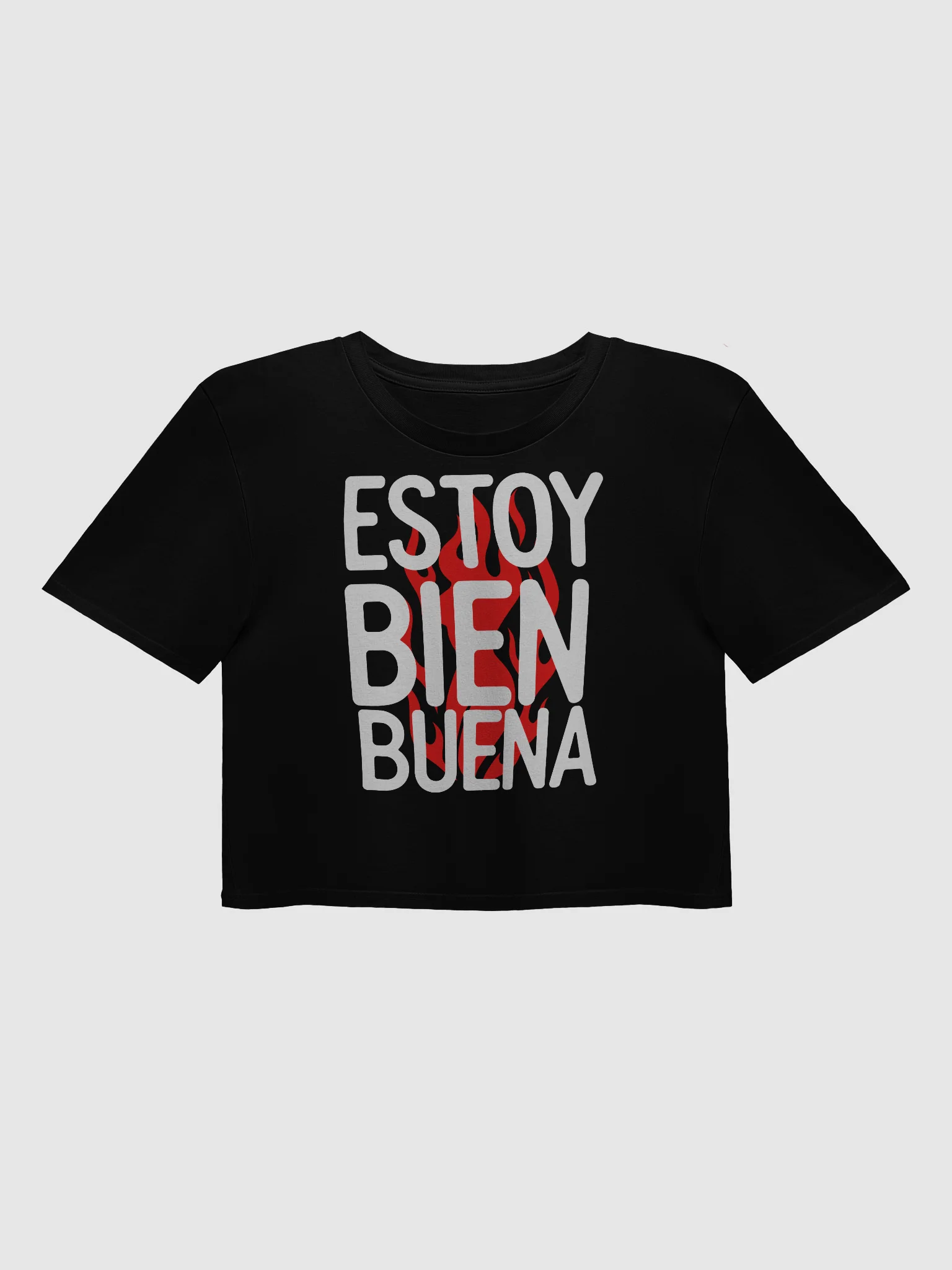 🔥 Crop Top “Estoy Bien Buena” – Fit Atrevido, Energía Total product image (3)