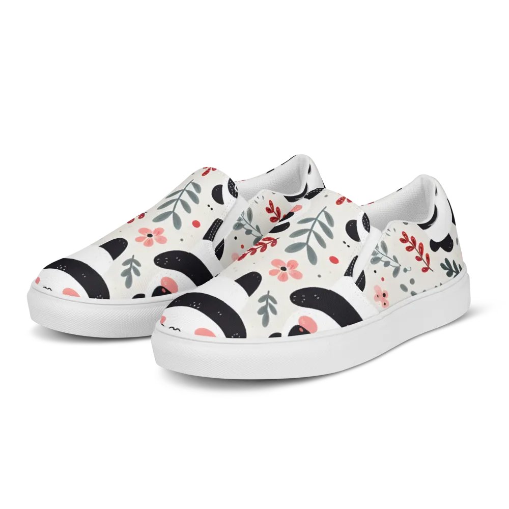 Panda Delight Slip-Ons product image (3)