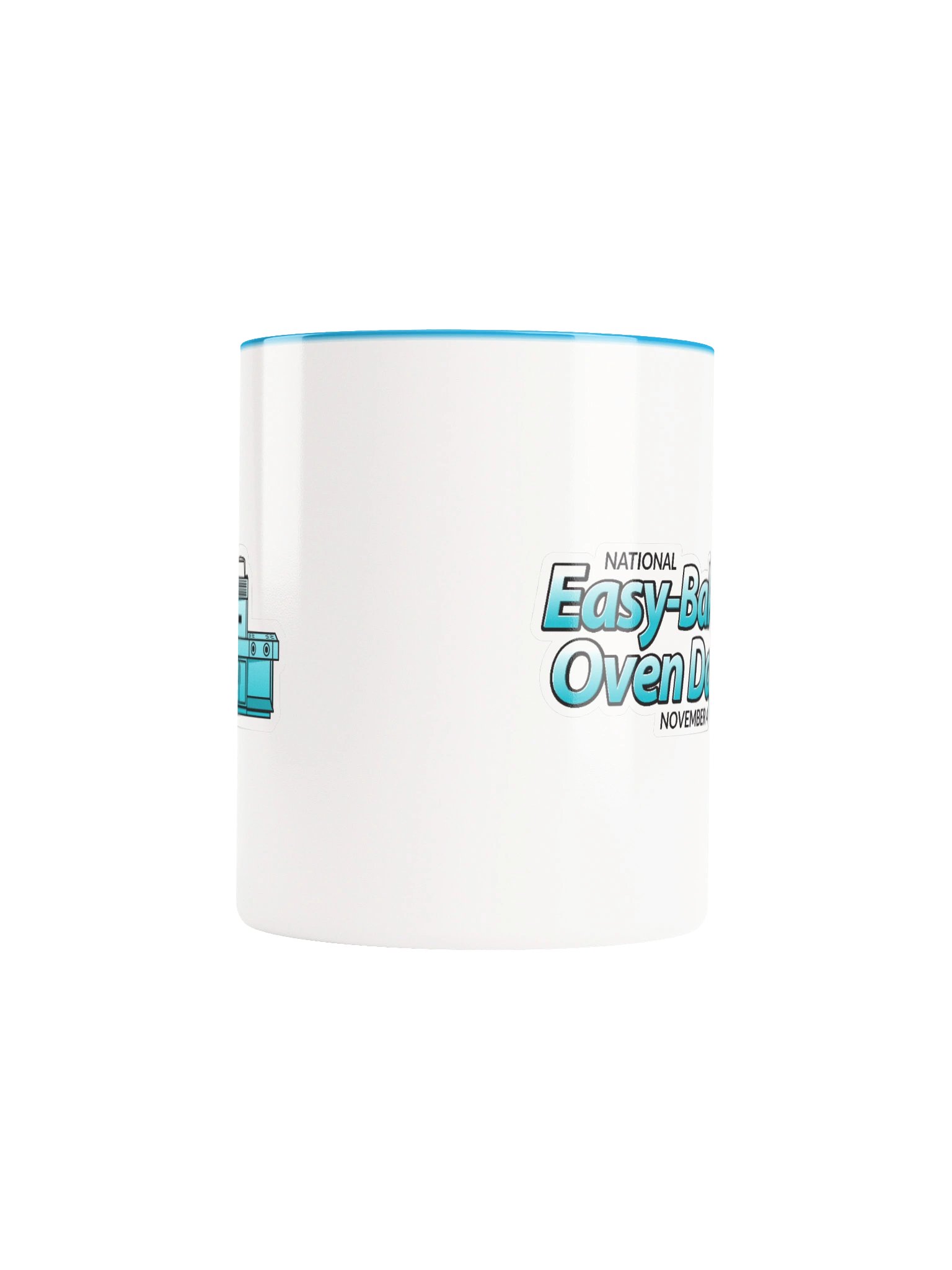 Mug with blue logo product image (5)