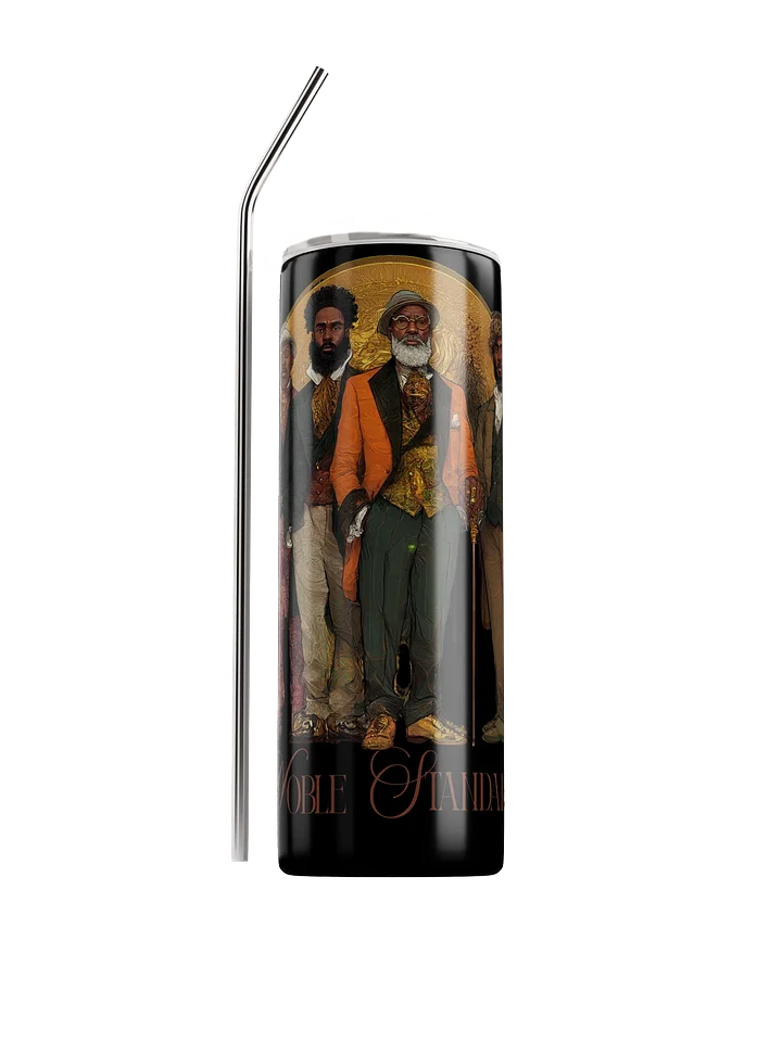 Vintage Gentlemen Stainless Steel Tumbler product image (1)