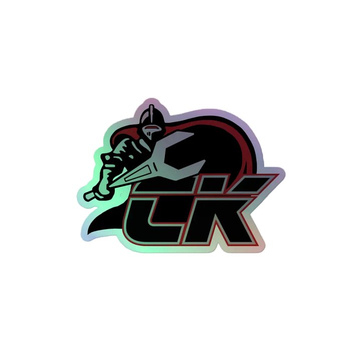 Knight Holographic Sticker product image (1)