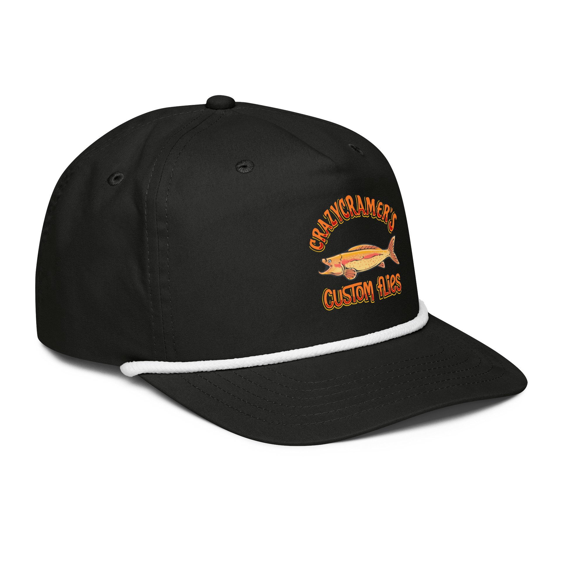 CrazyCramerCustom Flies Rope Hat product image (8)