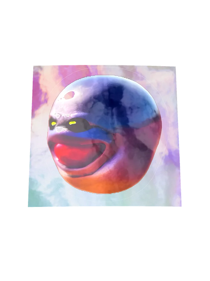 Fred Holographic Sticker product image (2)