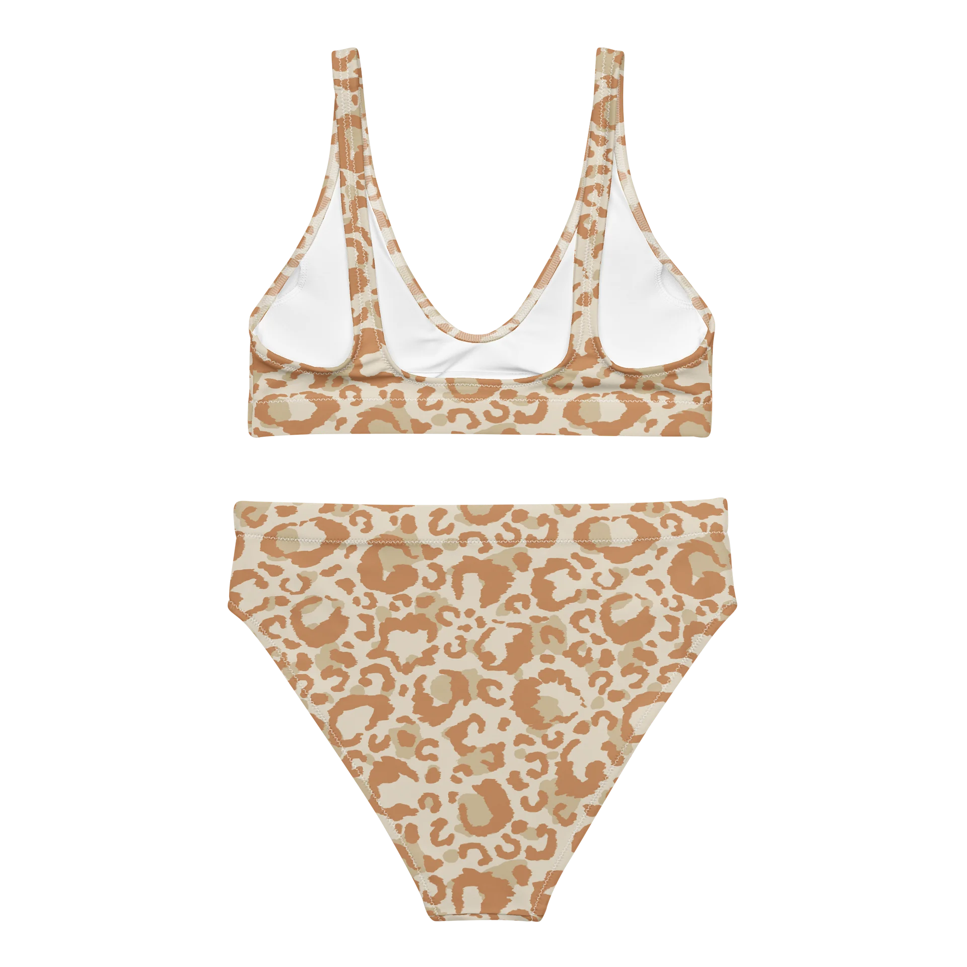 Leopard Print Recycled Bikini Set Eco-Friendly Swimwear product image (2)