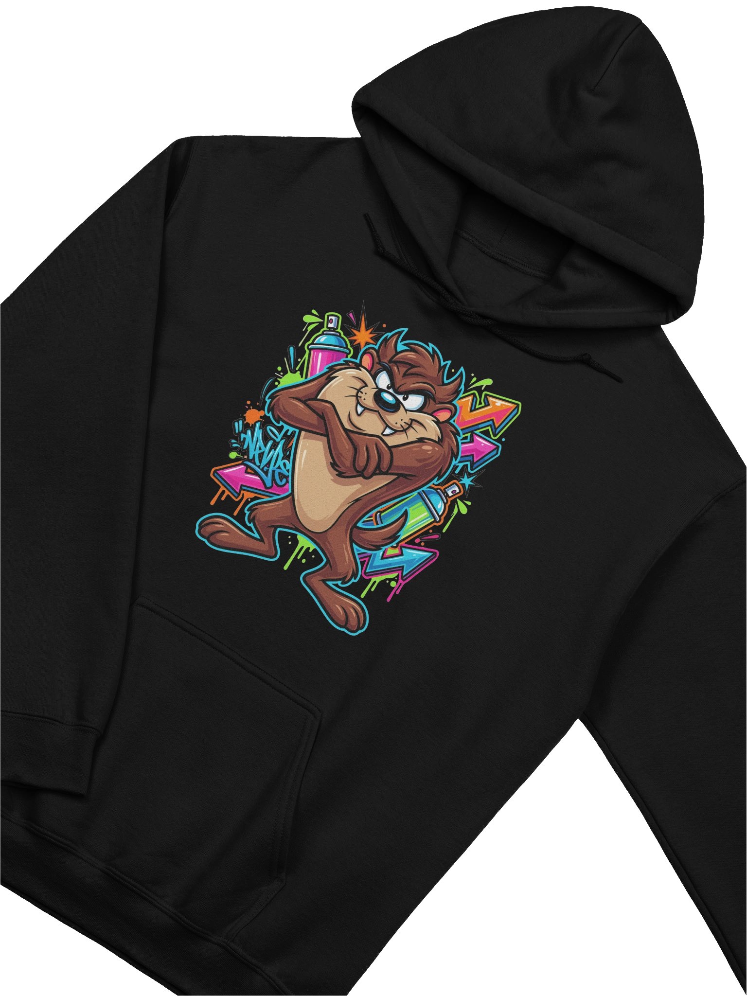 Tasmanian Devil graffiti hoodie product image (24)