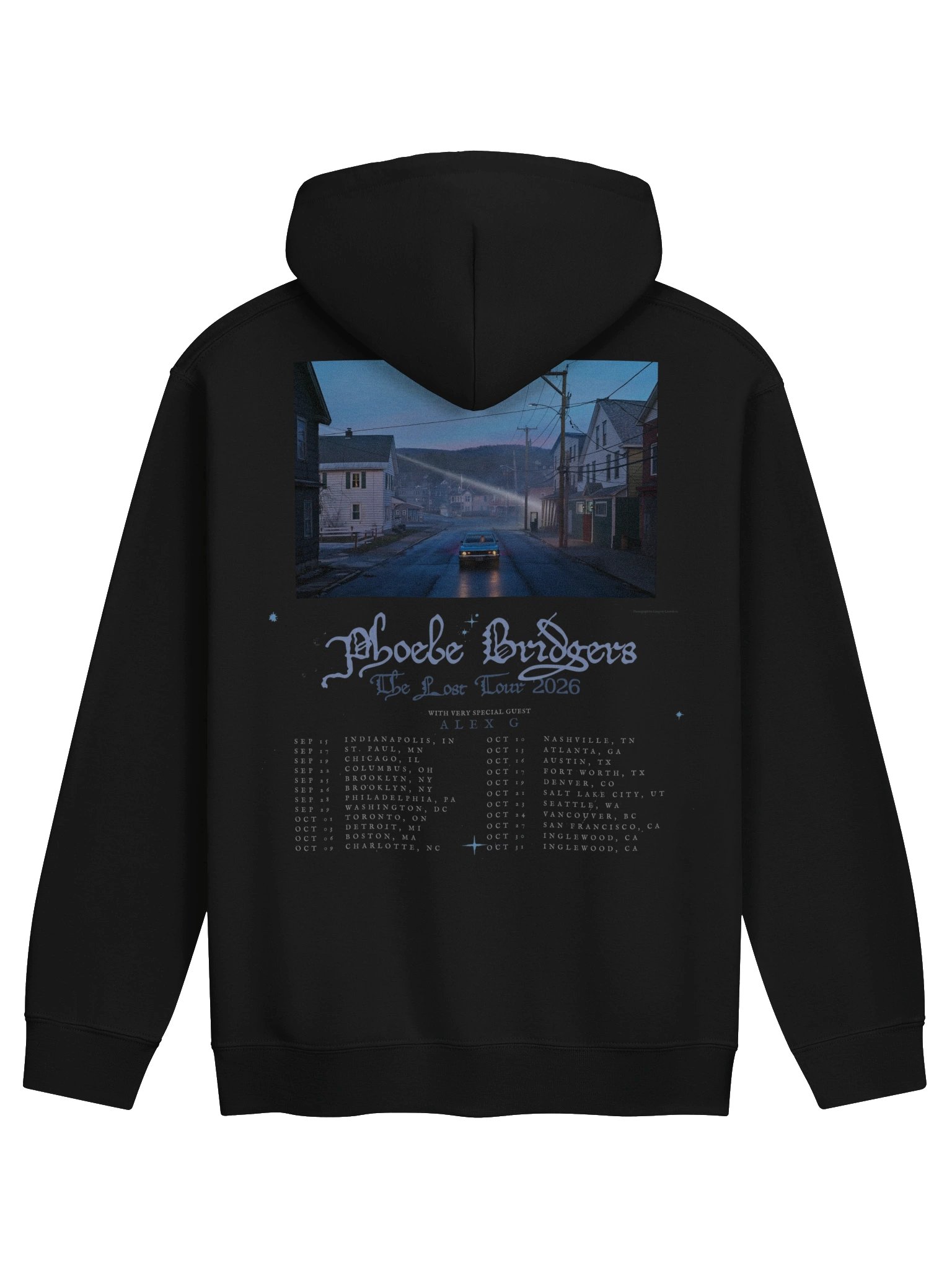 Phoebe Bridgers The Lost Tour Merch Hoodie product image (2)
