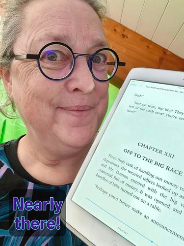 We're nearly ready for Tom Swift's Big Race! Tension is building... join me at 1pm NZDT for what happens next https://twitch....