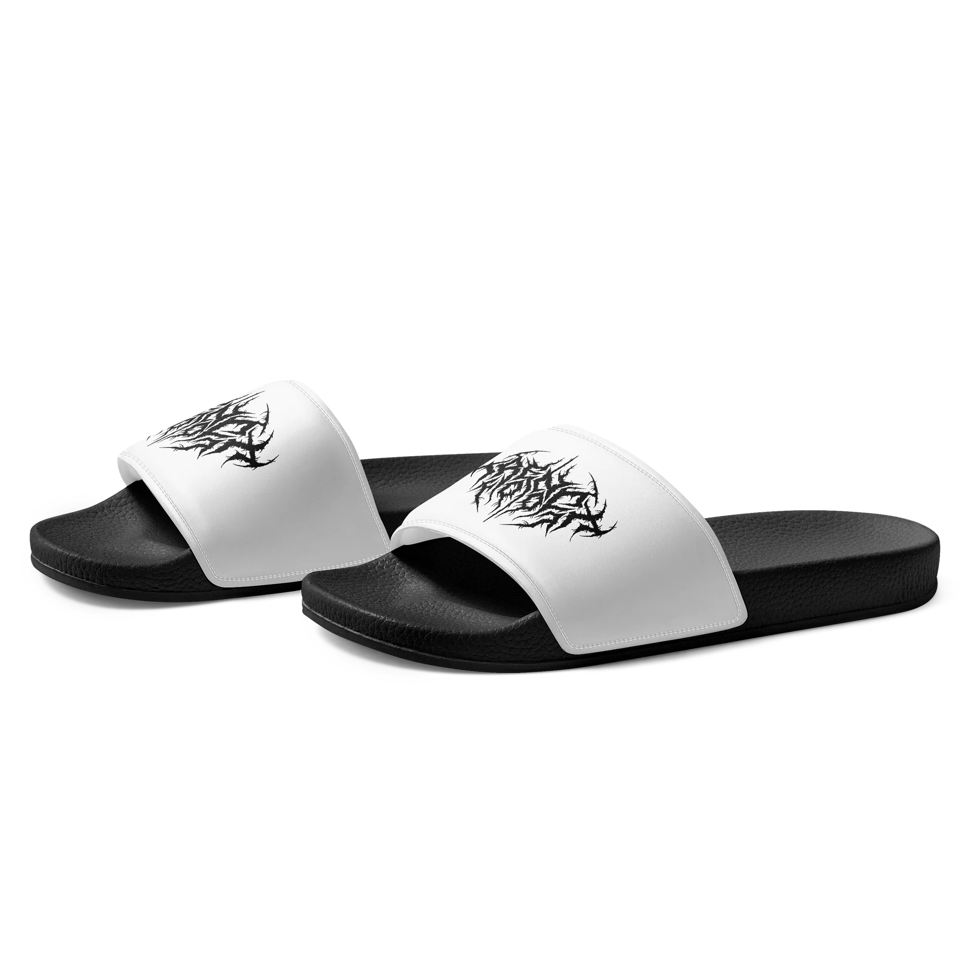 TRENCH SLIDES WHITE product image (1)
