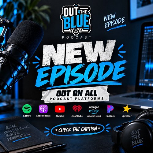 Bills. Work. Relationships. Life. Somehow we still find a way to laugh through all of it. 😂

New episode of Out The Blue is...
