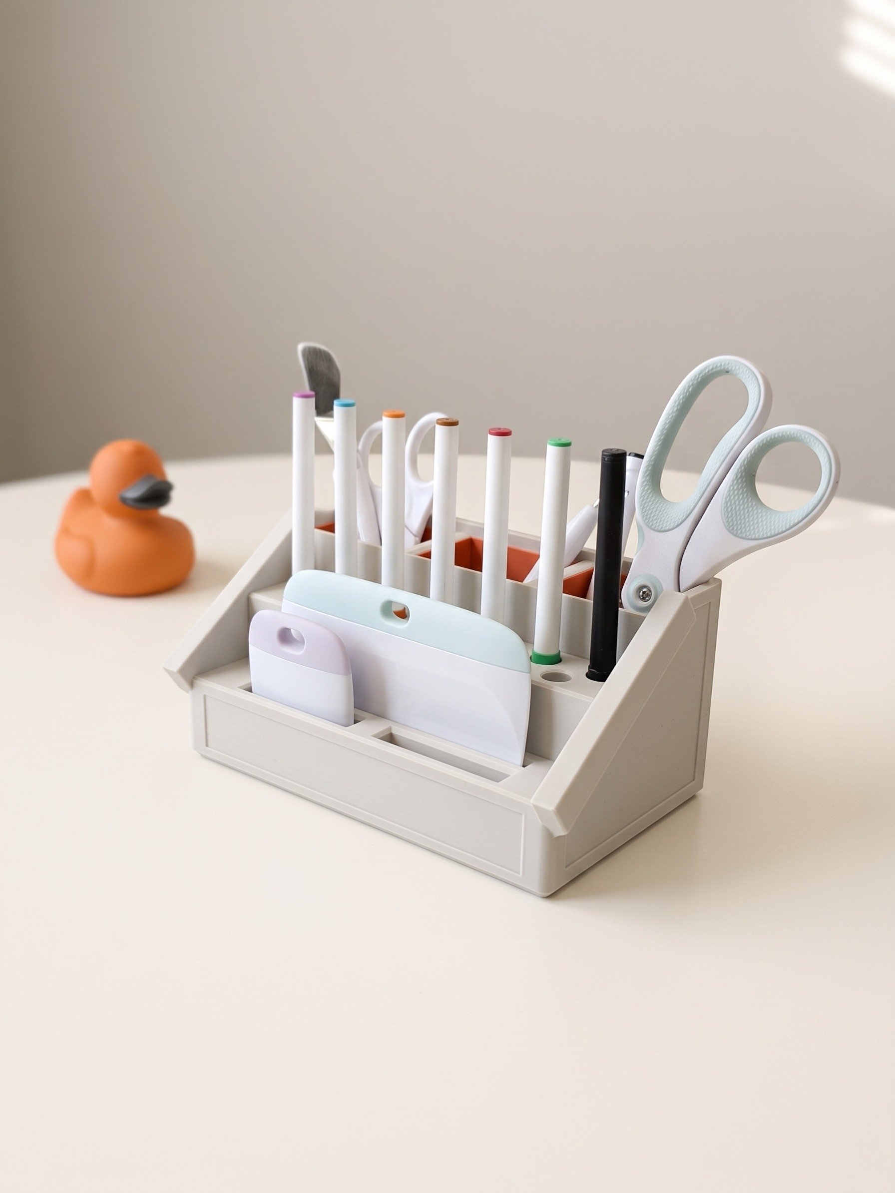 Silhouette Cameo Tool Organizer | 3D-Printed Matte PLA Crafting Caddy for Blades, Tools & Accessories product image (3)