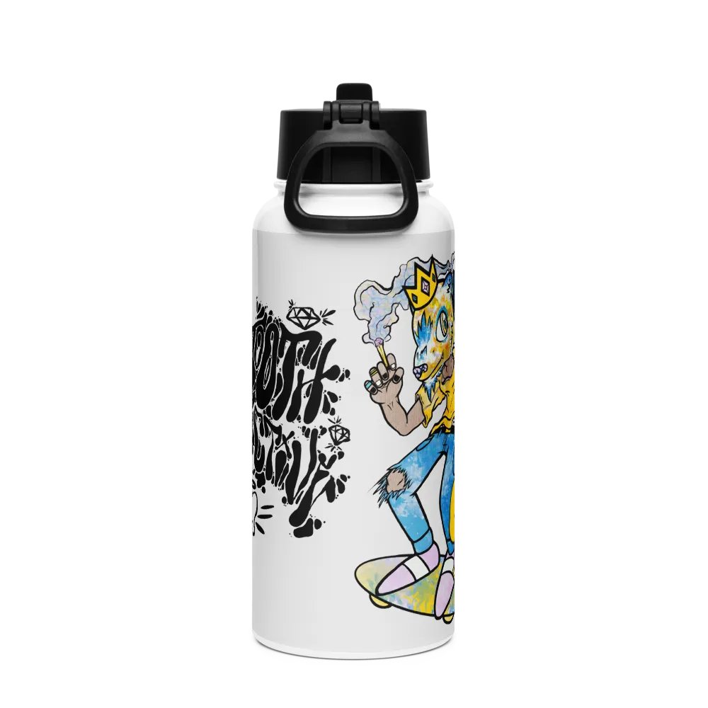 "Mongo Pusher" - Metal Water Bottle product image (4)