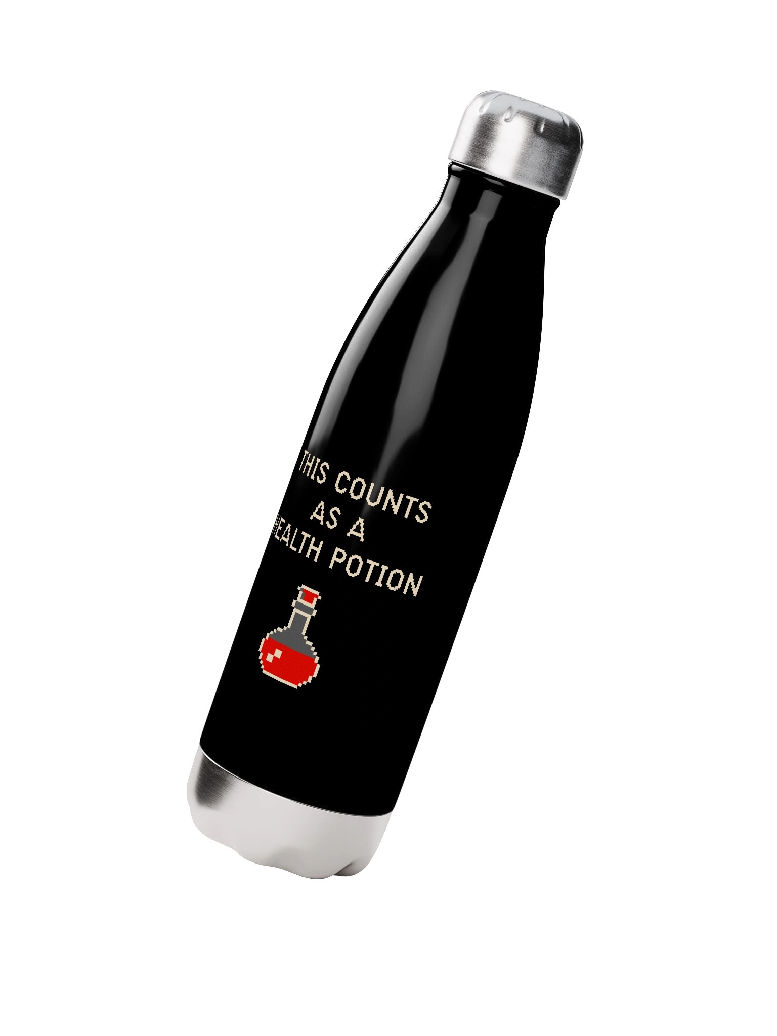 Health Potion Water Bottle | Gamer Hydration & Chronic Illness Humor Bottle product image (2)