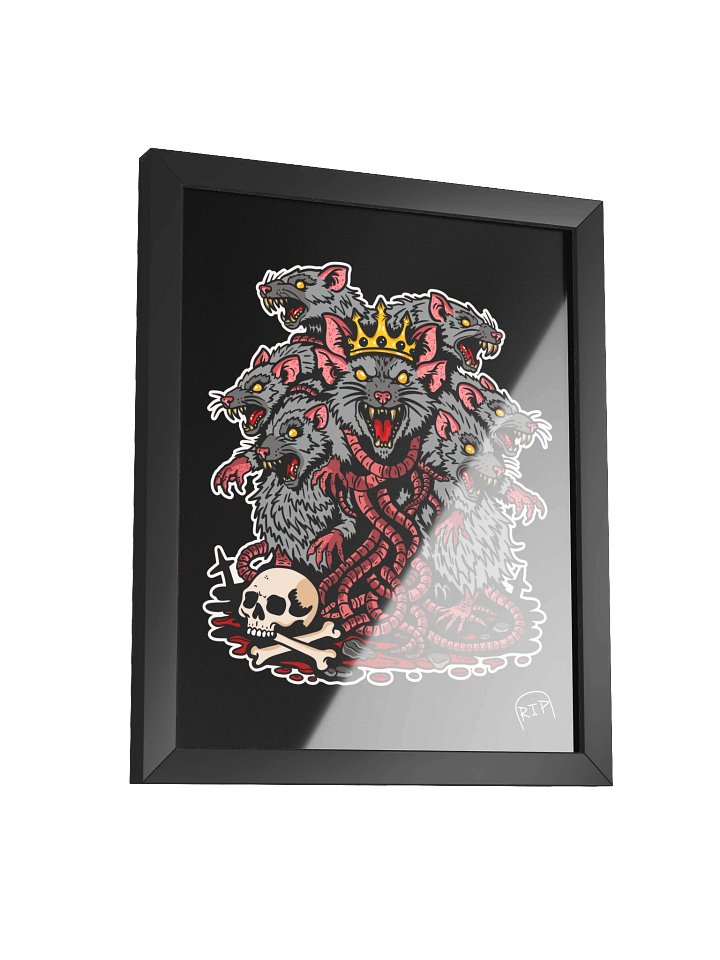 Randy the Rat King- Framed Print product image (2)